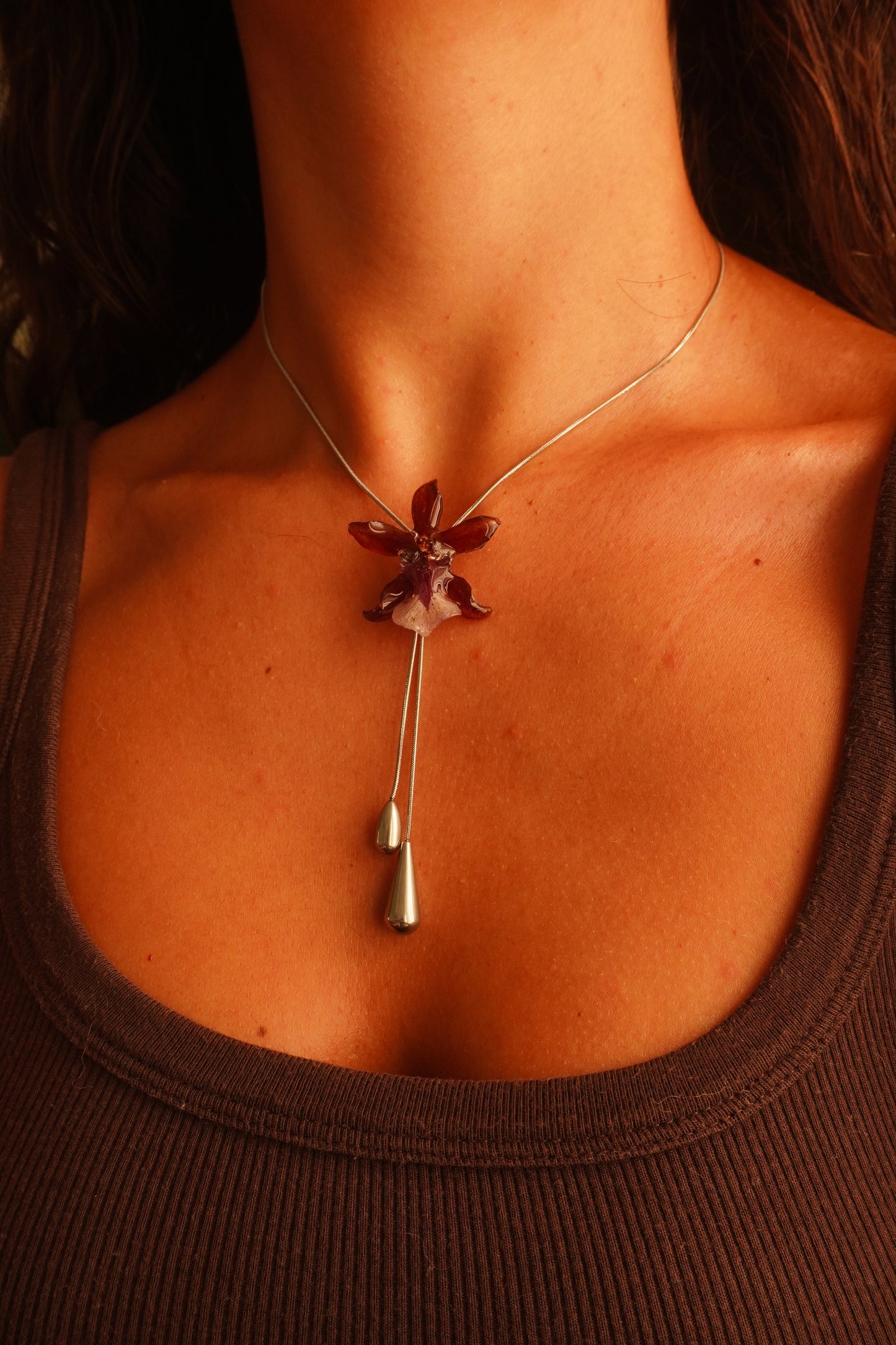 Orchid Necklace