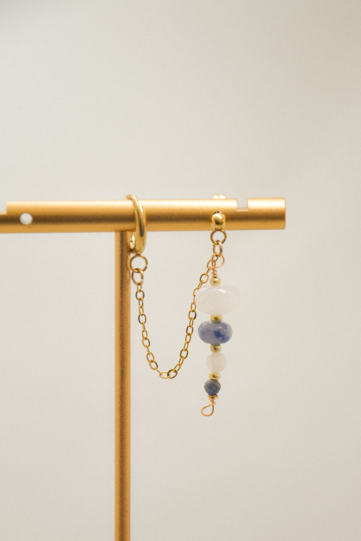 Crystal double earring