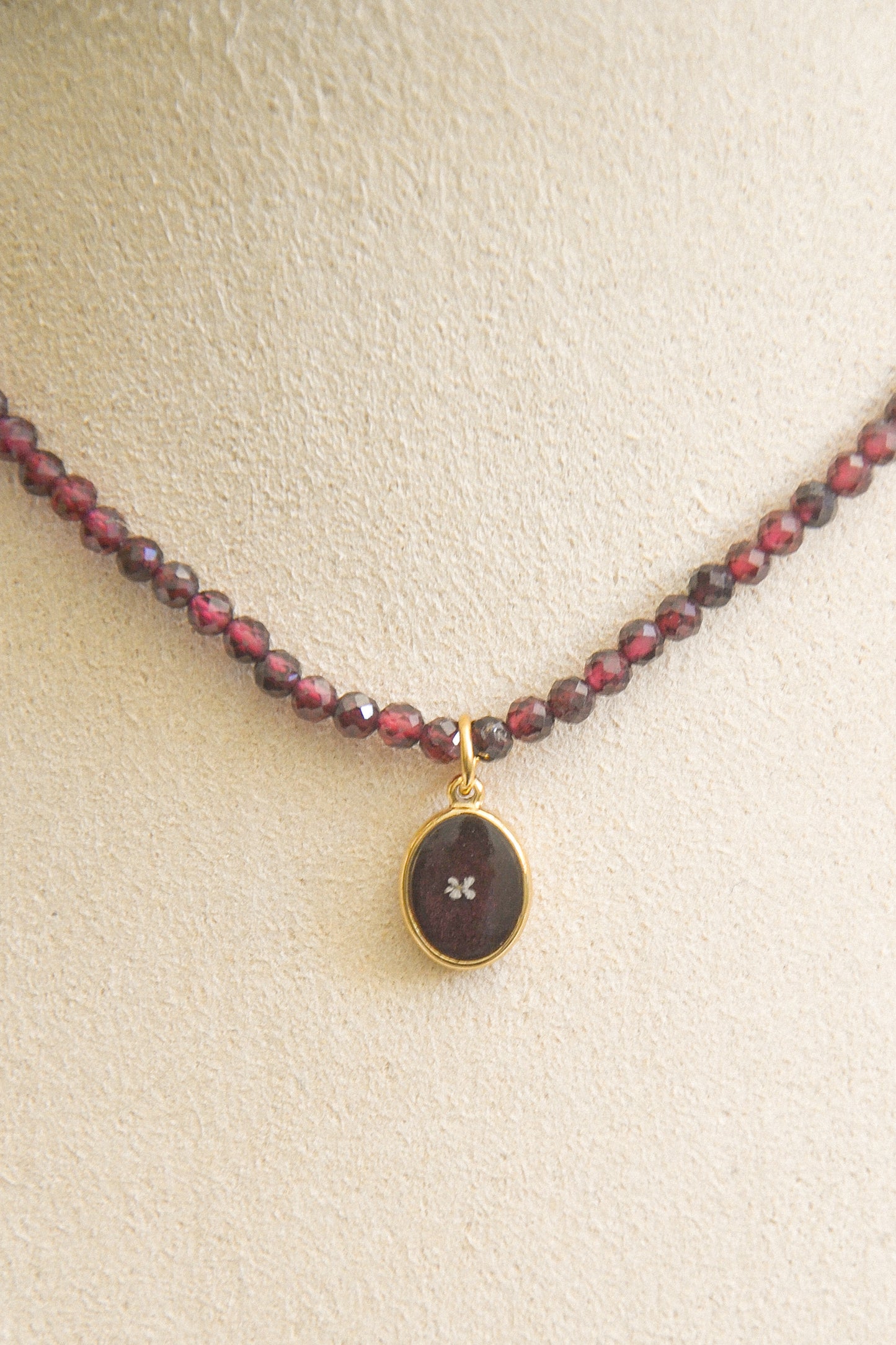 Granate necklace