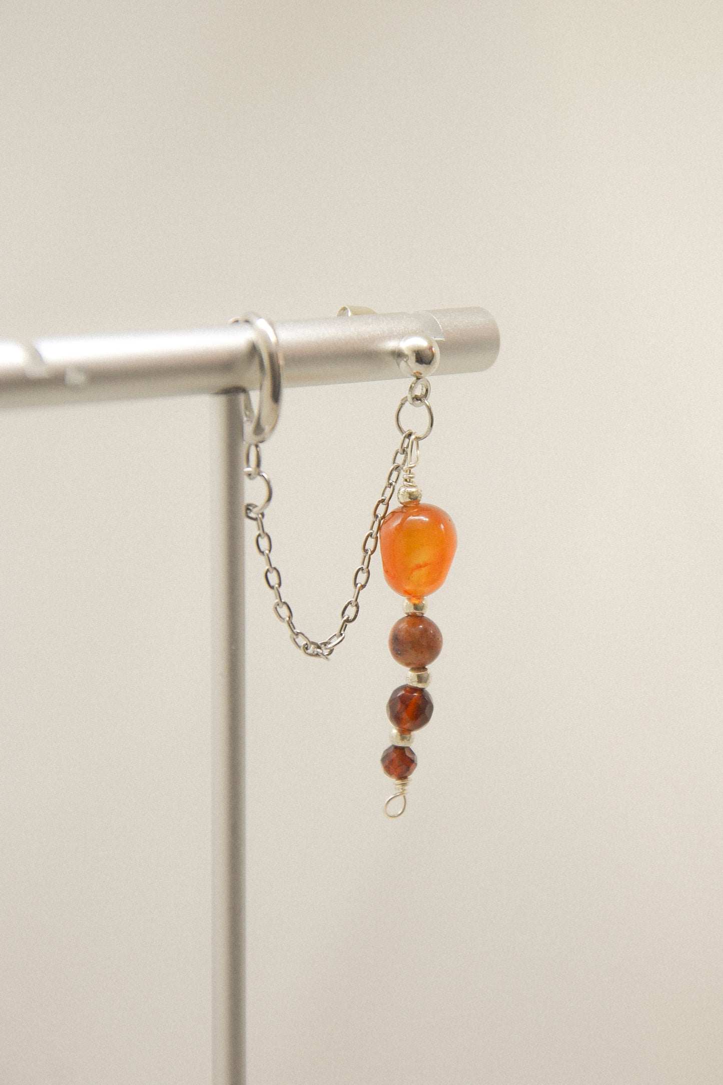 Crystal double earring