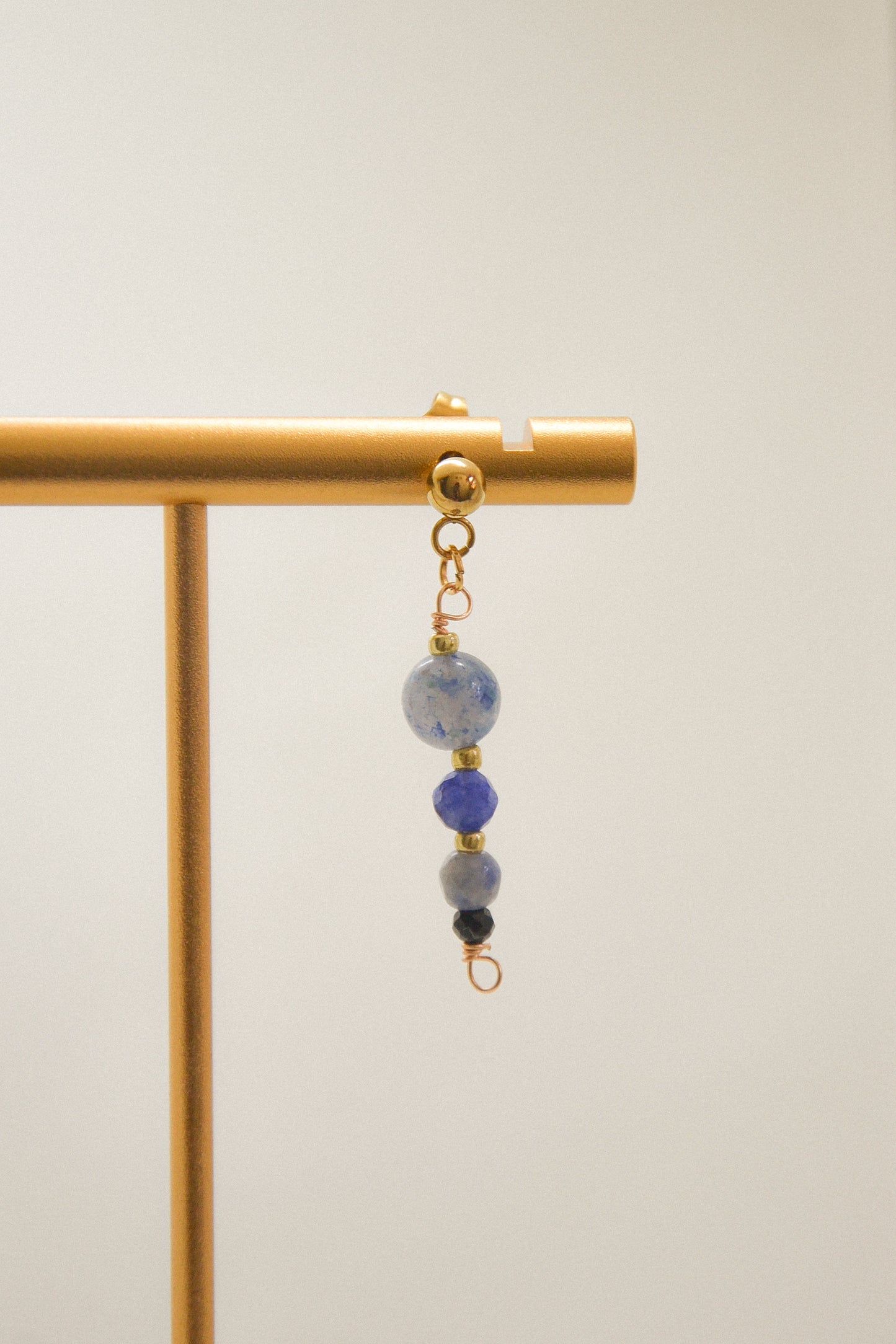 Crystal single earring