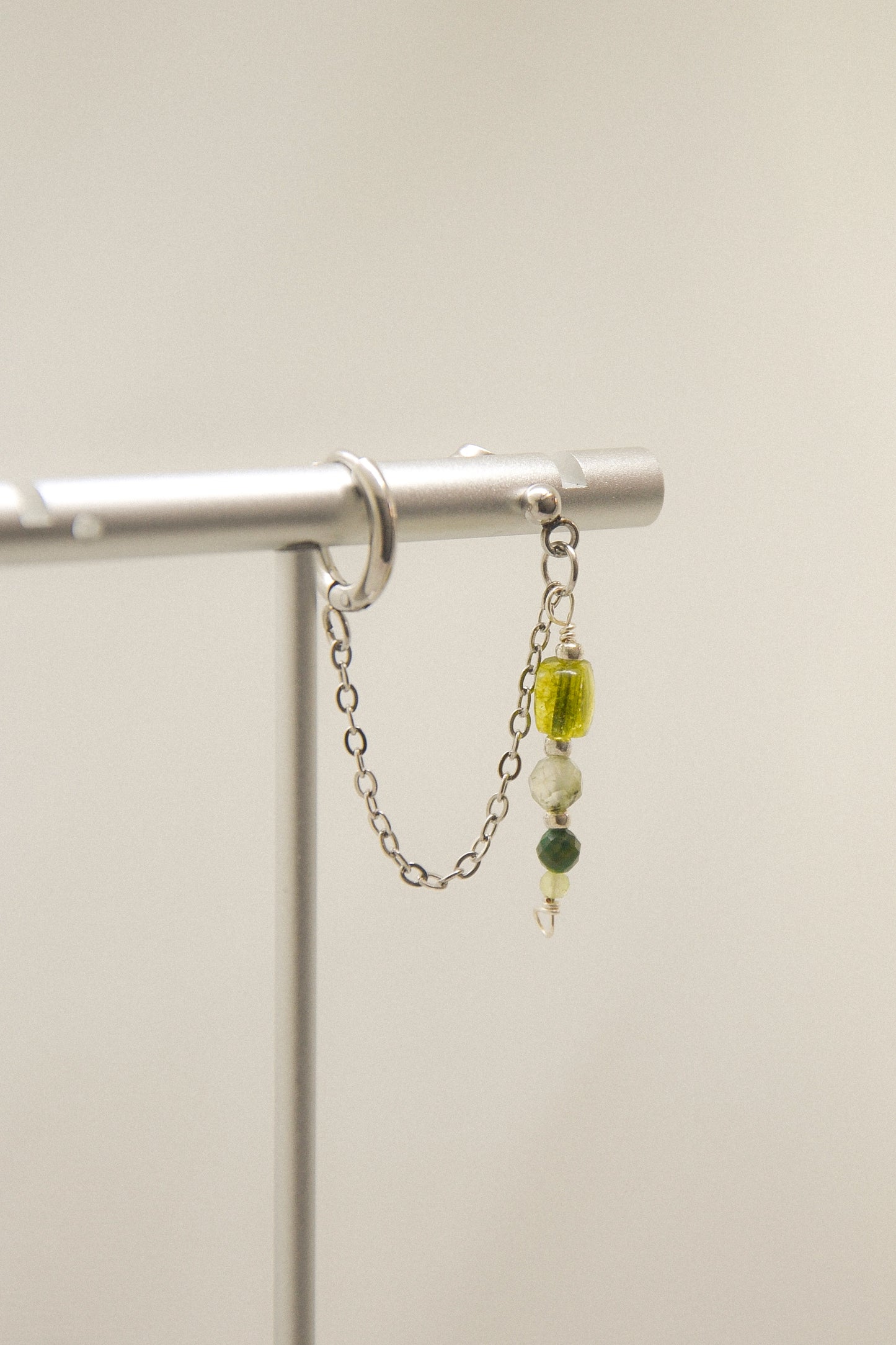 Crystal double earring