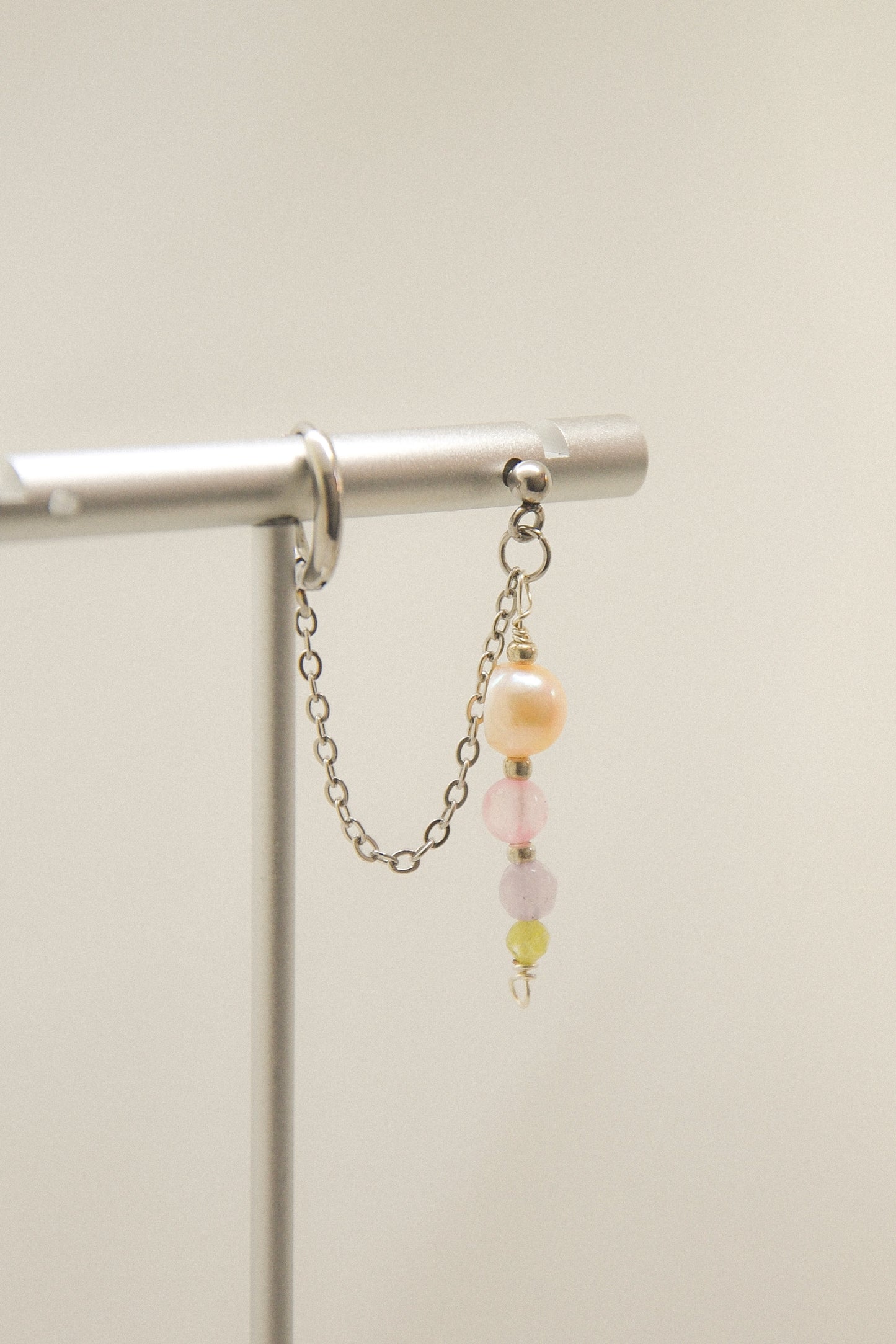 Crystal double earring
