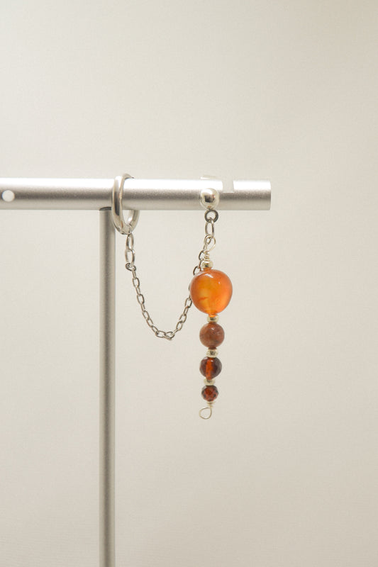 Crystal double earring