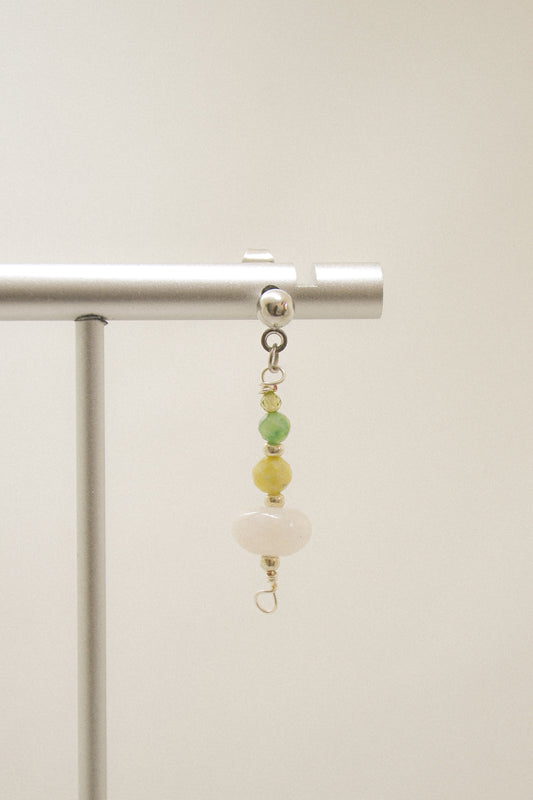 Crystal single earring