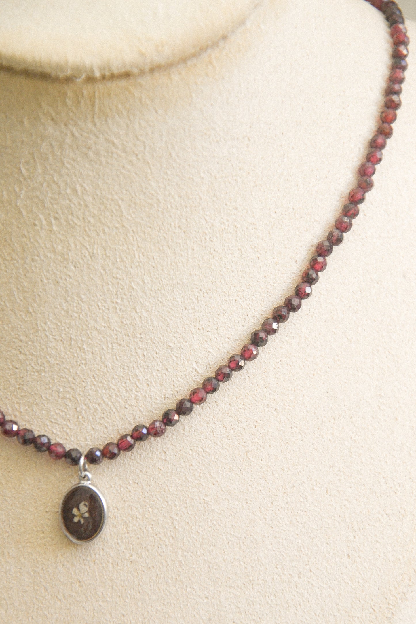 Granate necklace