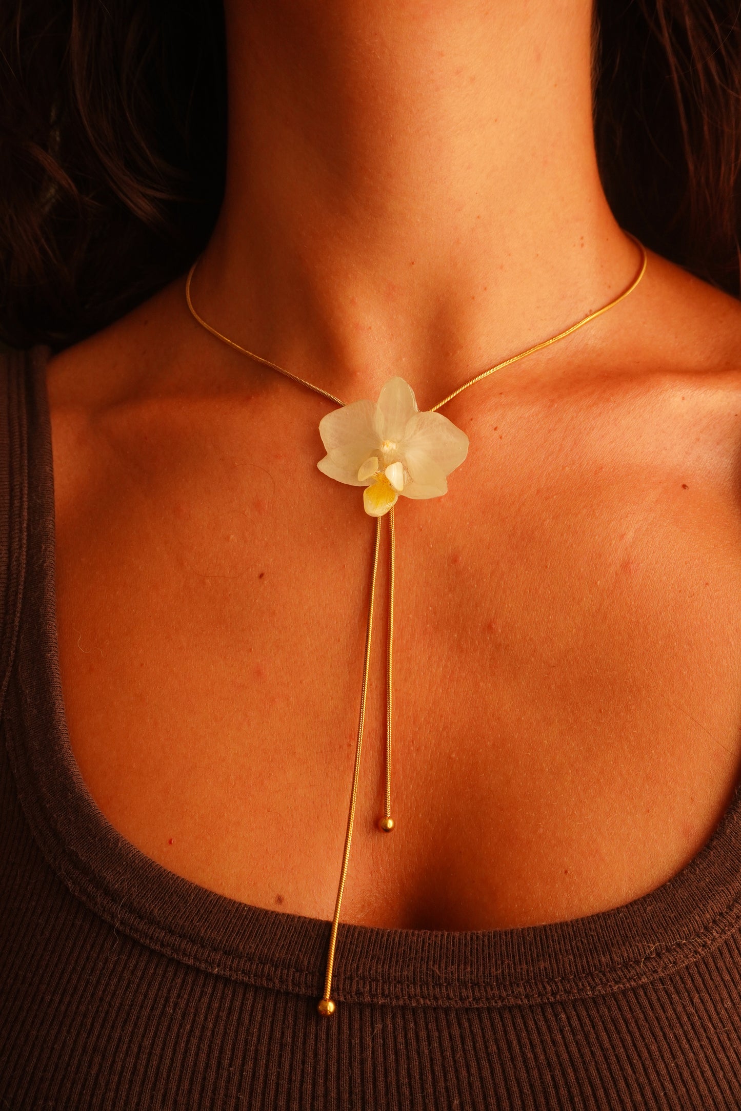 Orchid Necklace
