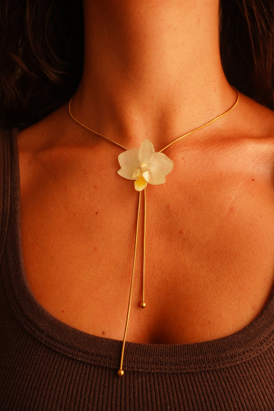 Orchid Necklace