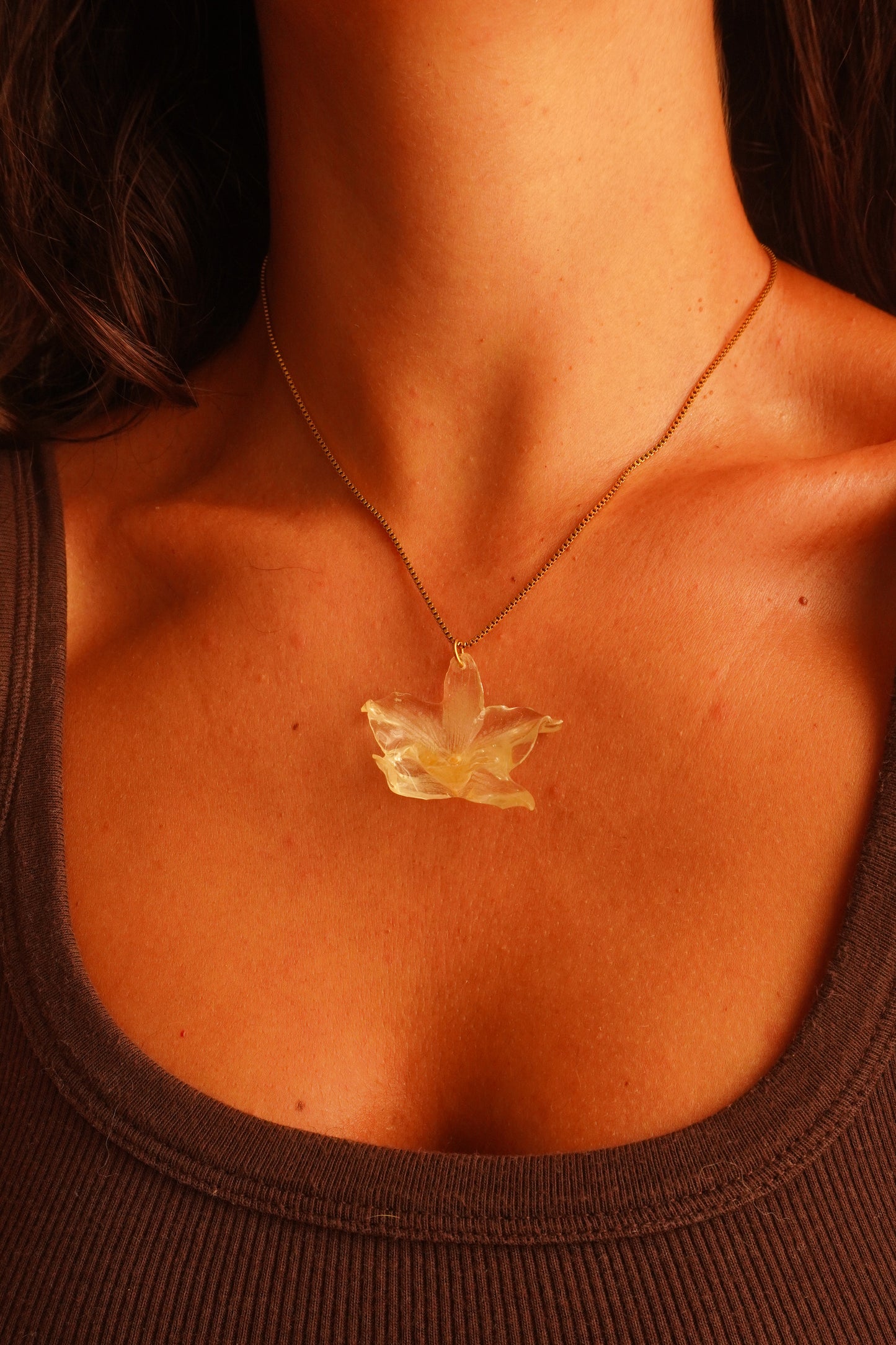 Orchid Necklace