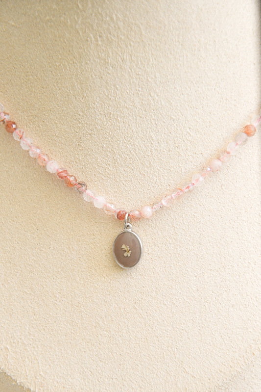 Sunstone necklace