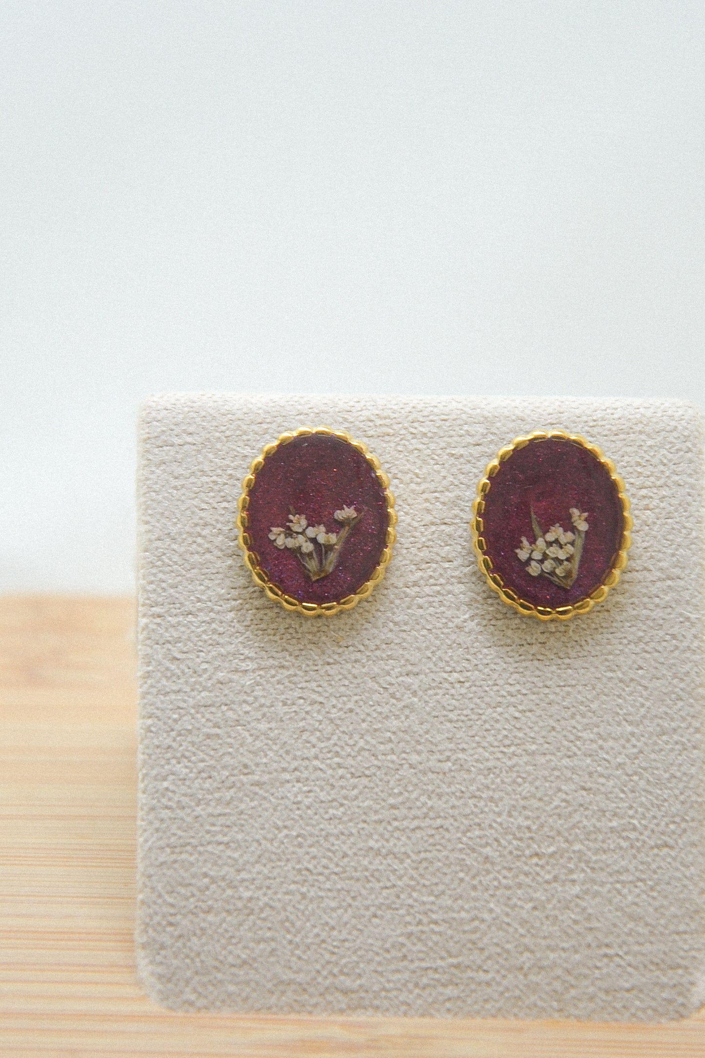 Queen Anne’s Lace Studs