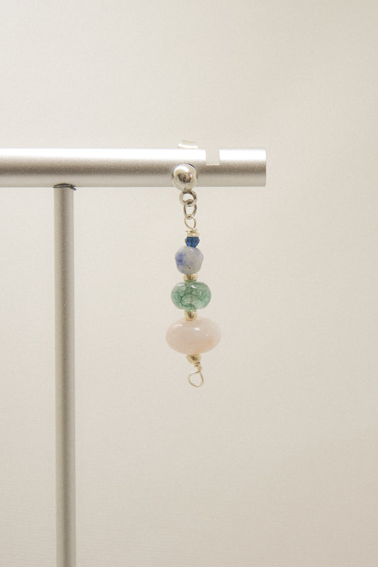 Crystal single earring
