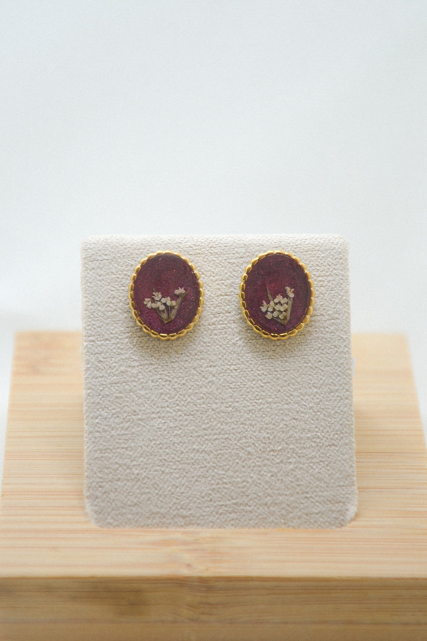 Queen Anne’s Lace Studs
