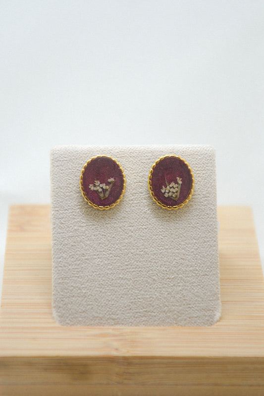 Queen Anne’s Lace Studs